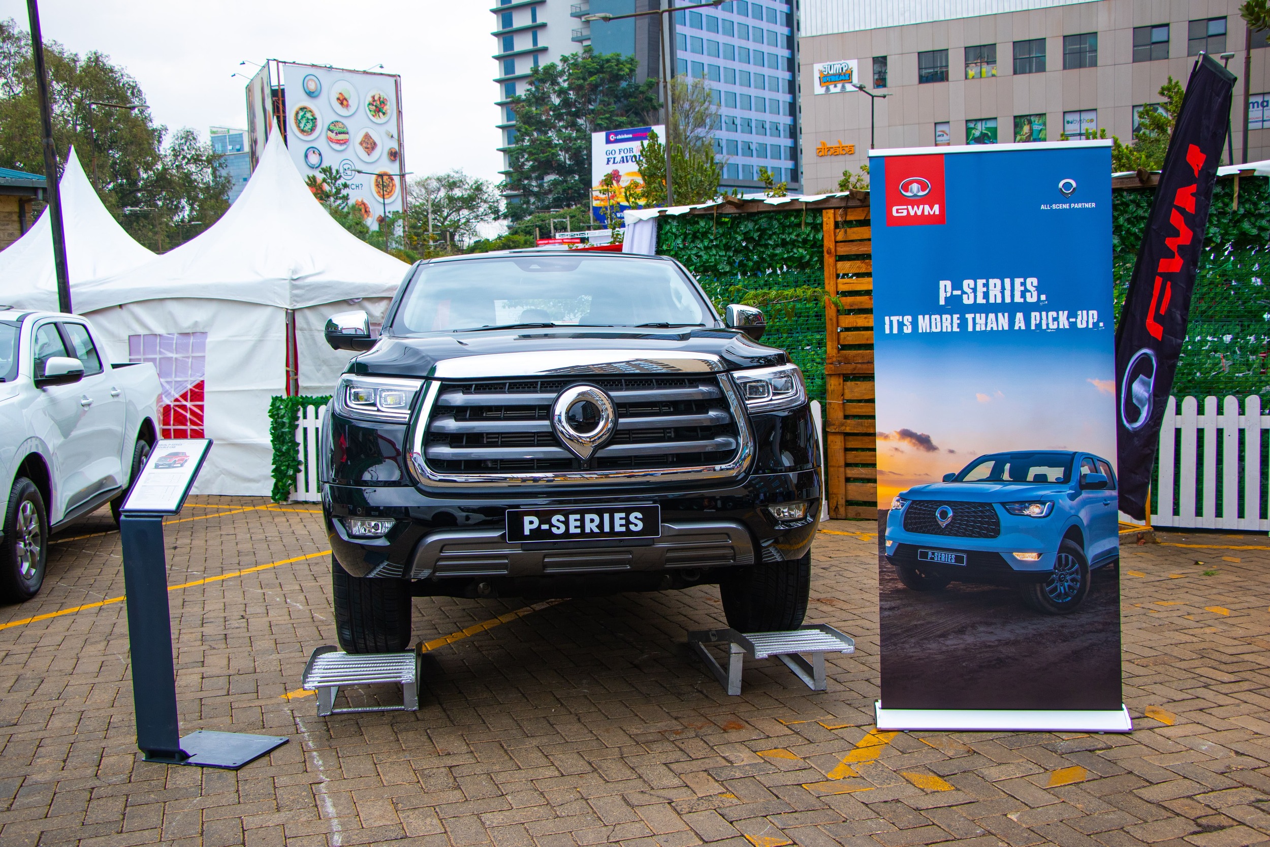 P-series truck set-up at Sarit Center Exhibition
